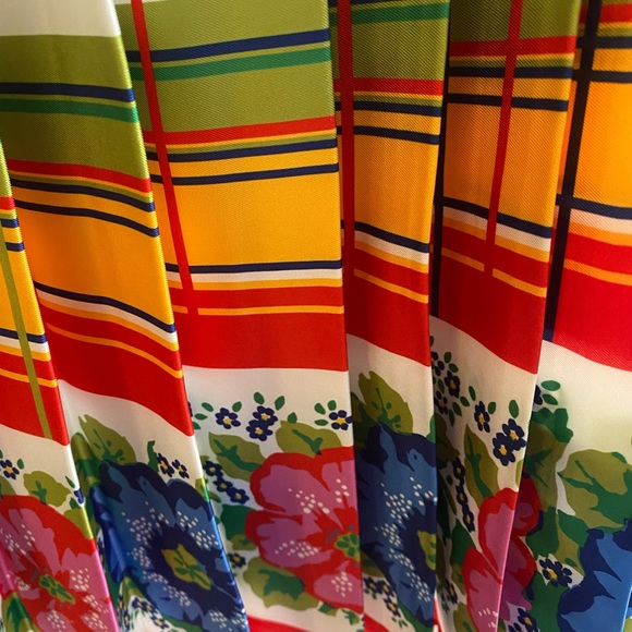 BNWT J. Crew pleated floral midi skirt - size 8 - Picture 5 of 8